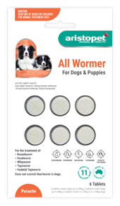 All Wormer for Dogs and Puppies