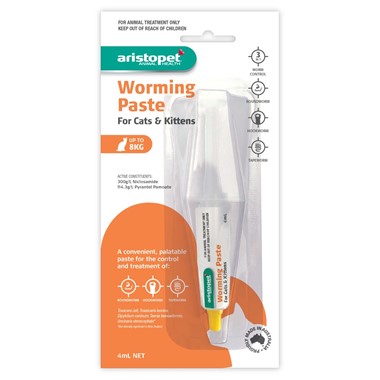 Worming Paste for Cats and Kittens